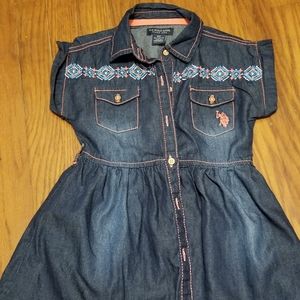 Denim dress